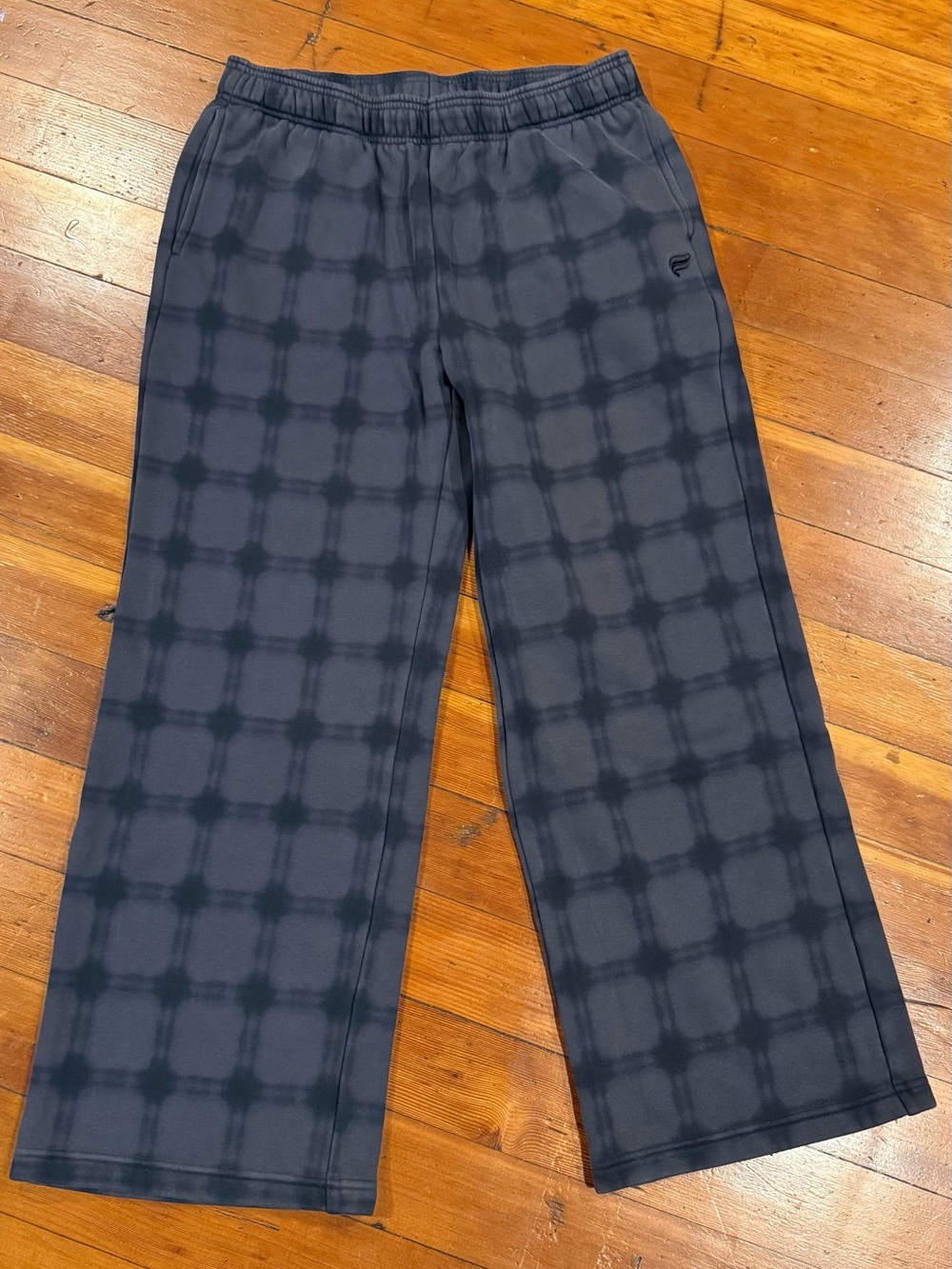 Fabletics Cozy Fleece Wide Leg Sweatpant size Large